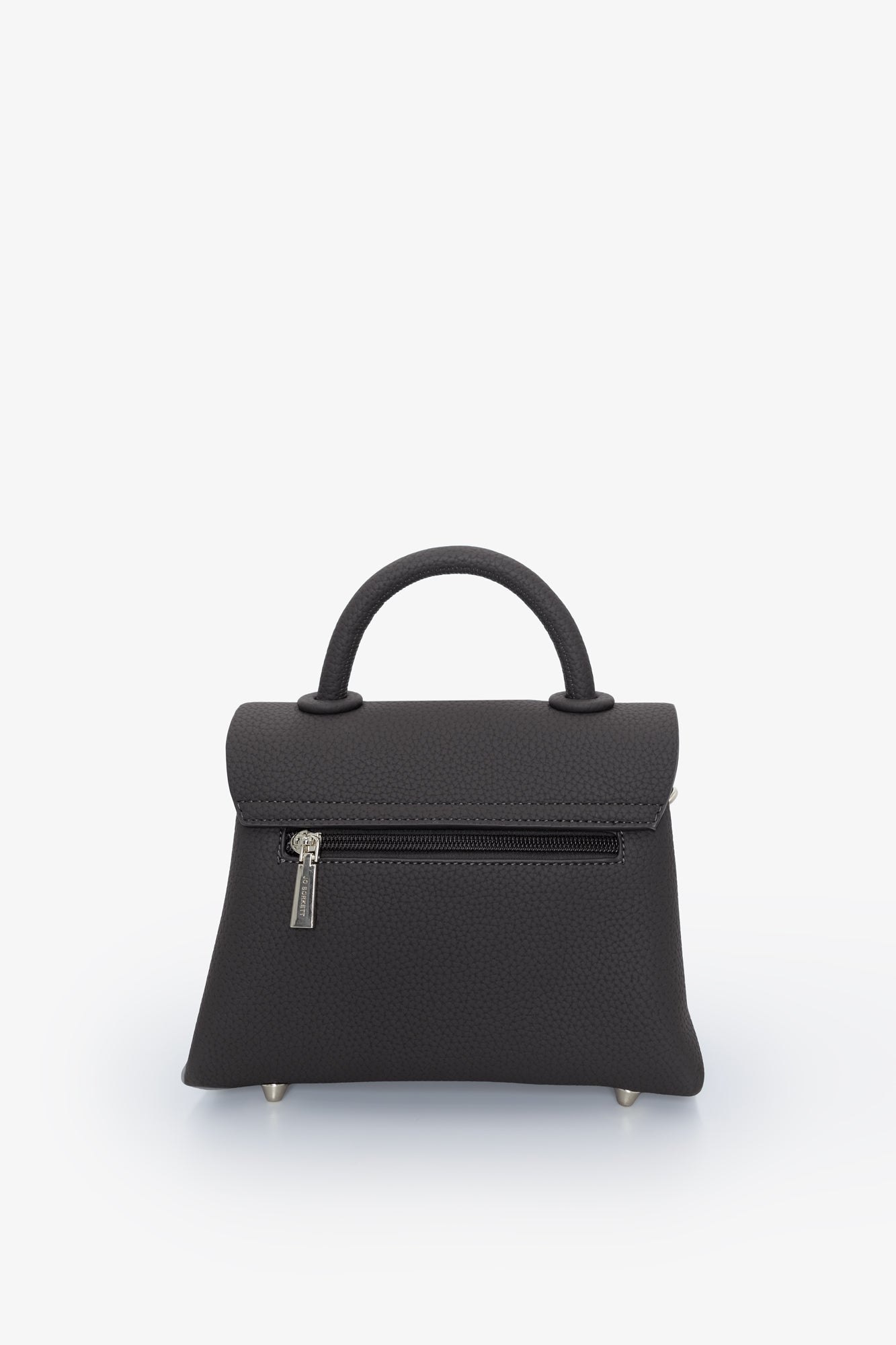 The Hailey Bag - Small Pebble - Charcoal