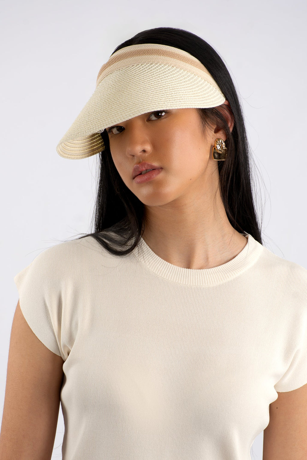 Raffia Peak Cap