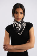 Monogram Neckerchief (Cream)