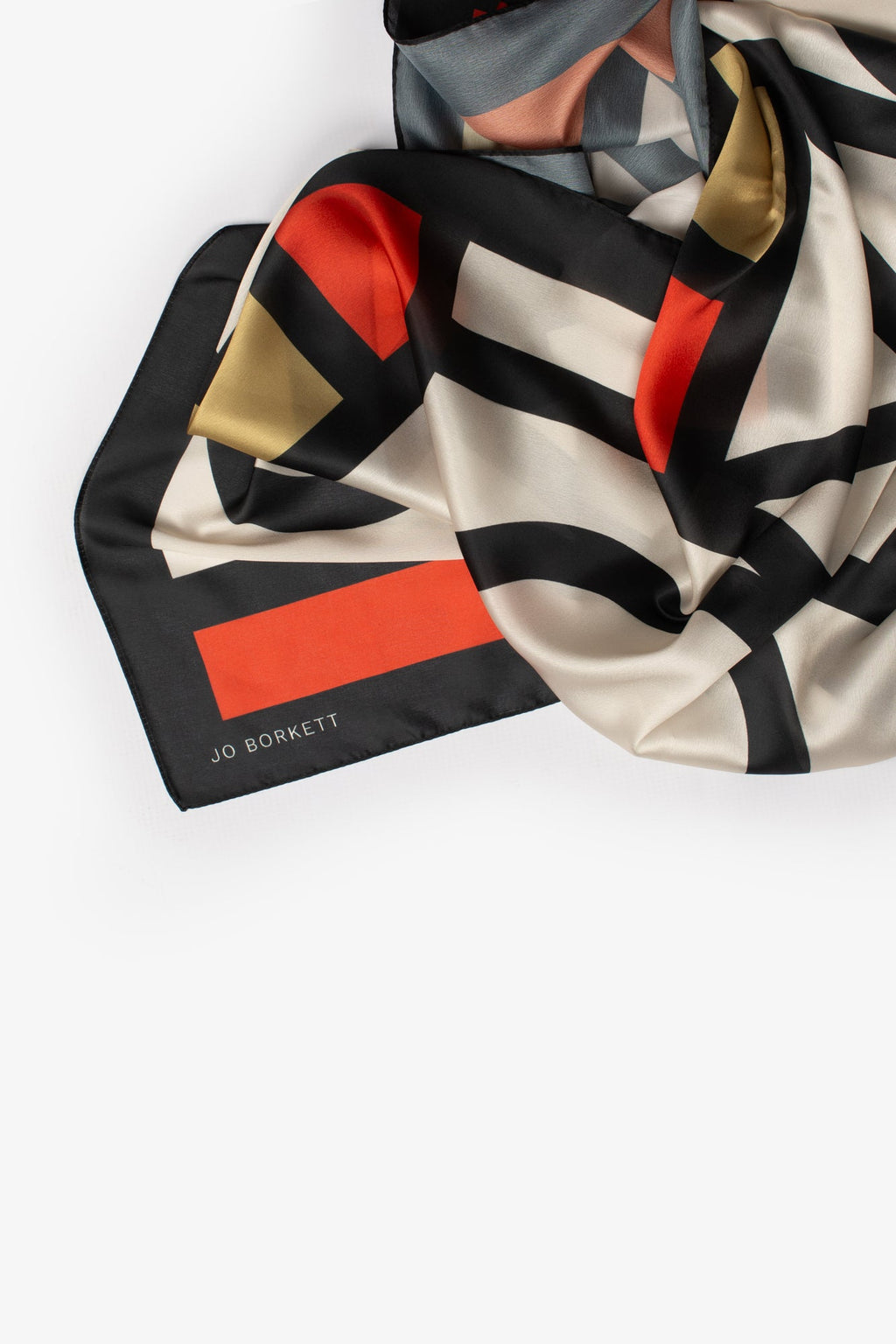 Silk Touch Rectangular Micetury Design  - Earthtone