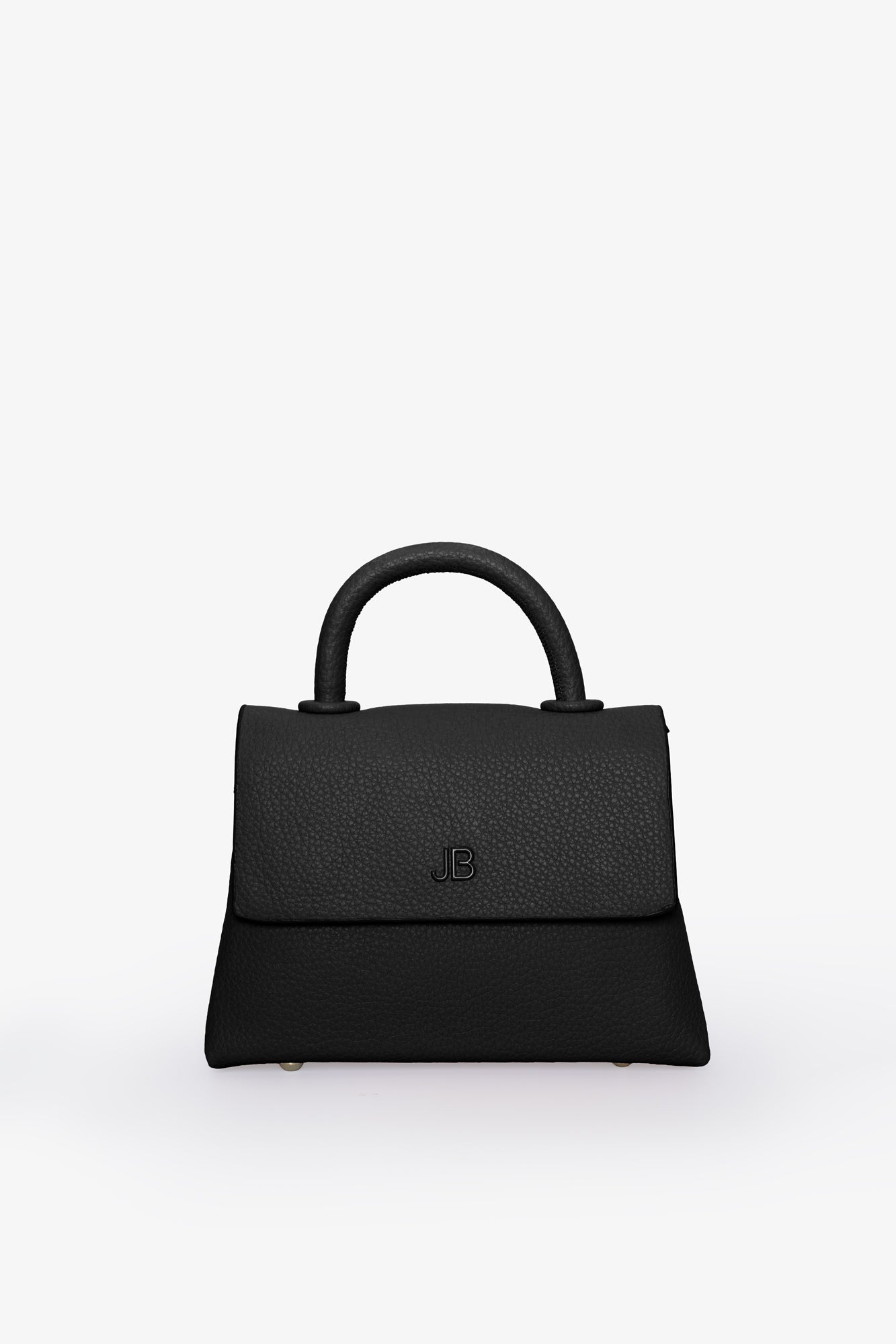 The Hailey Bag - Small Pebble - Black