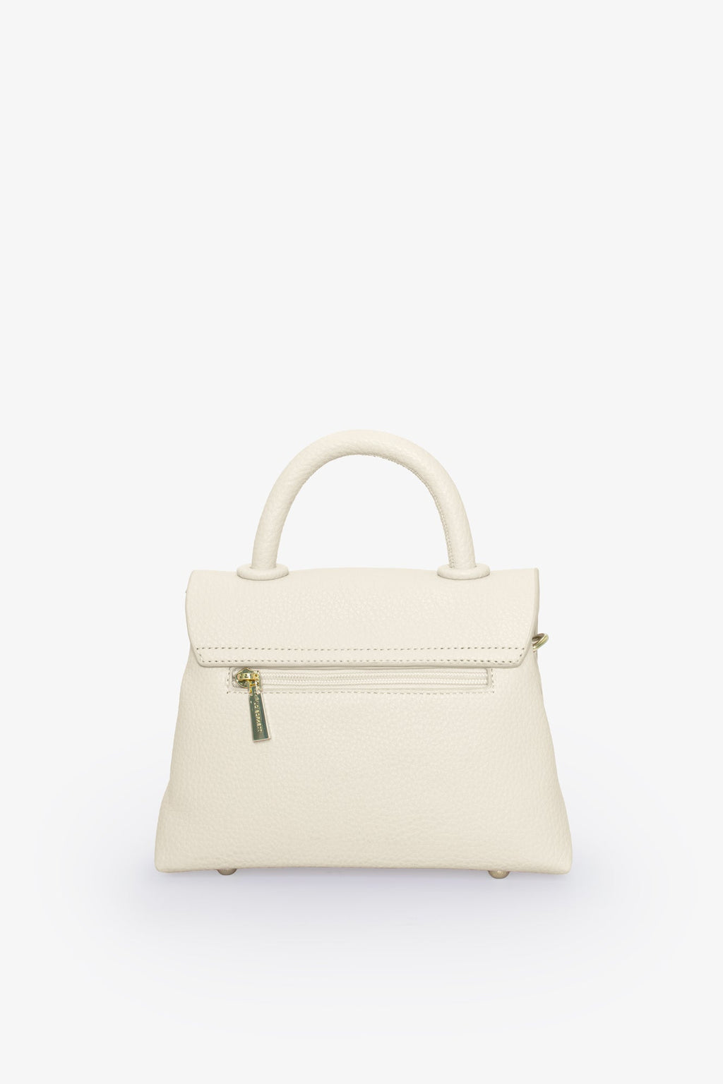 The Hailey Bag - Small Pebble - Cream