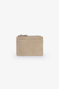 The Jessica - Suede Card Holder - Beige