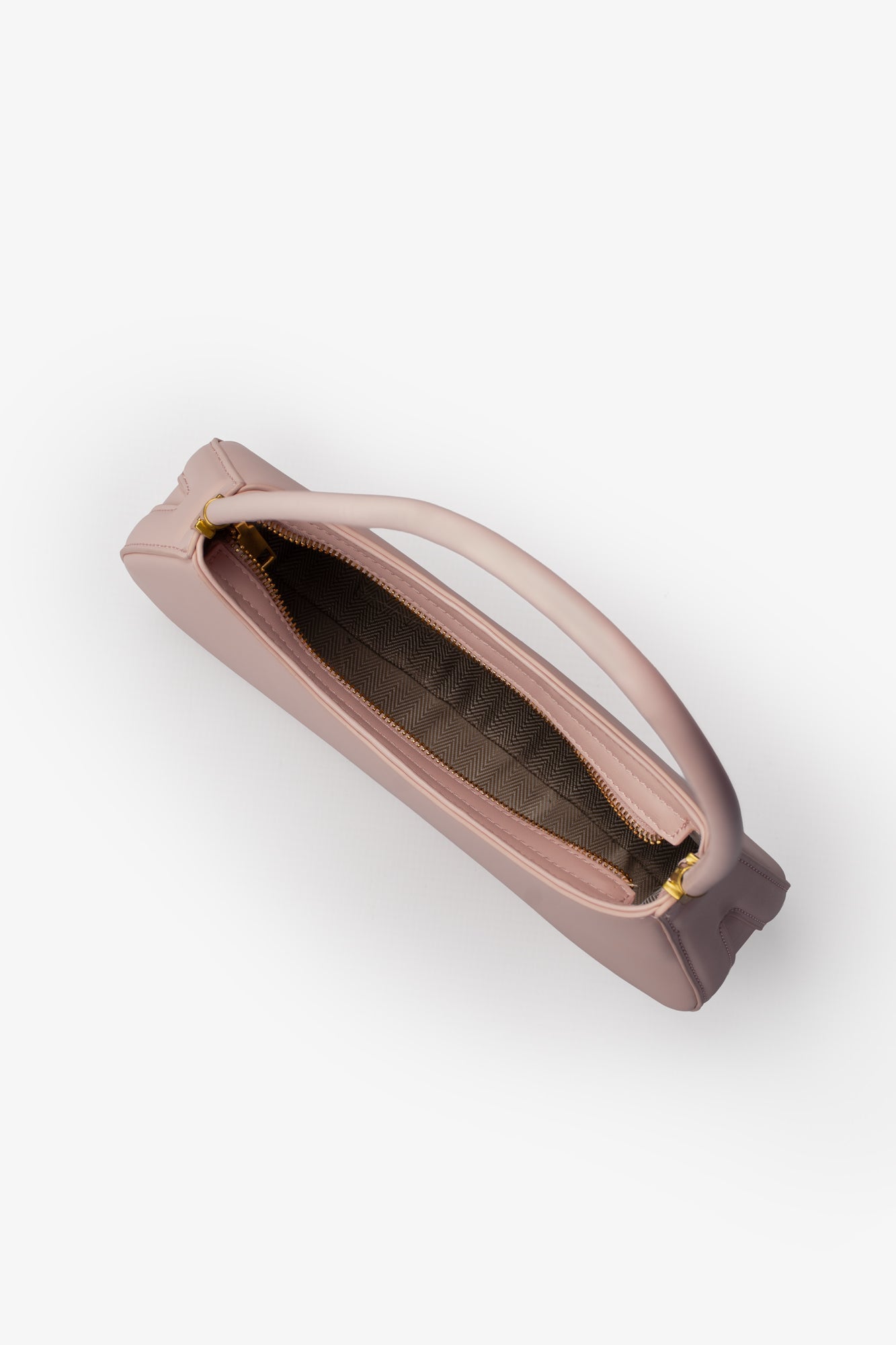 The Gia - Small Asymmetric Shoulder Bag - Pink