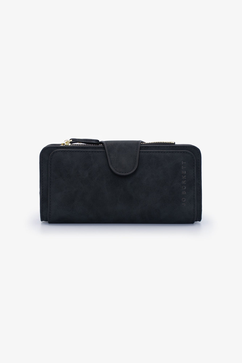 The Large Bi Fold Wallet - Black