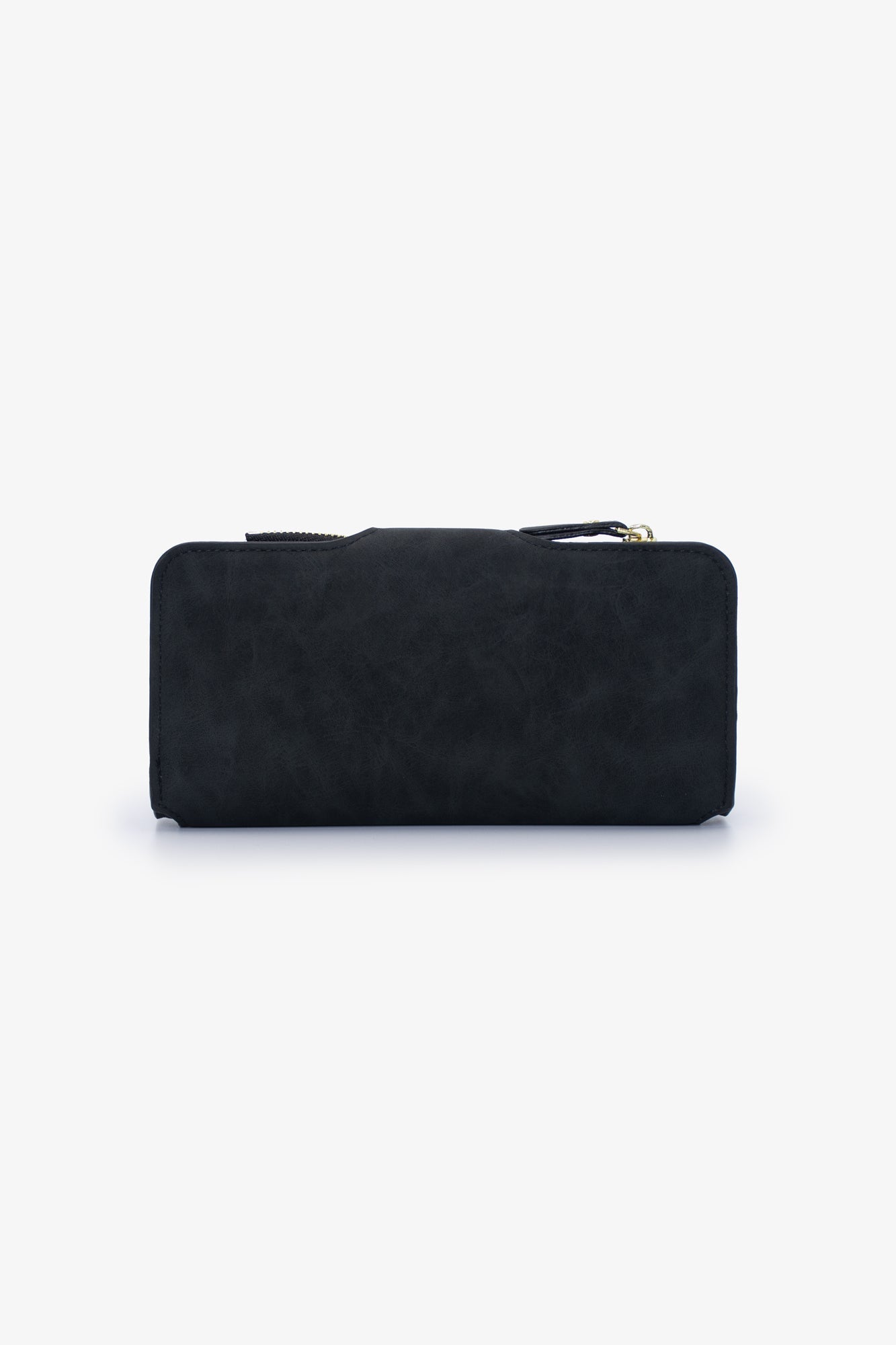 The Large Bi Fold Wallet - Black