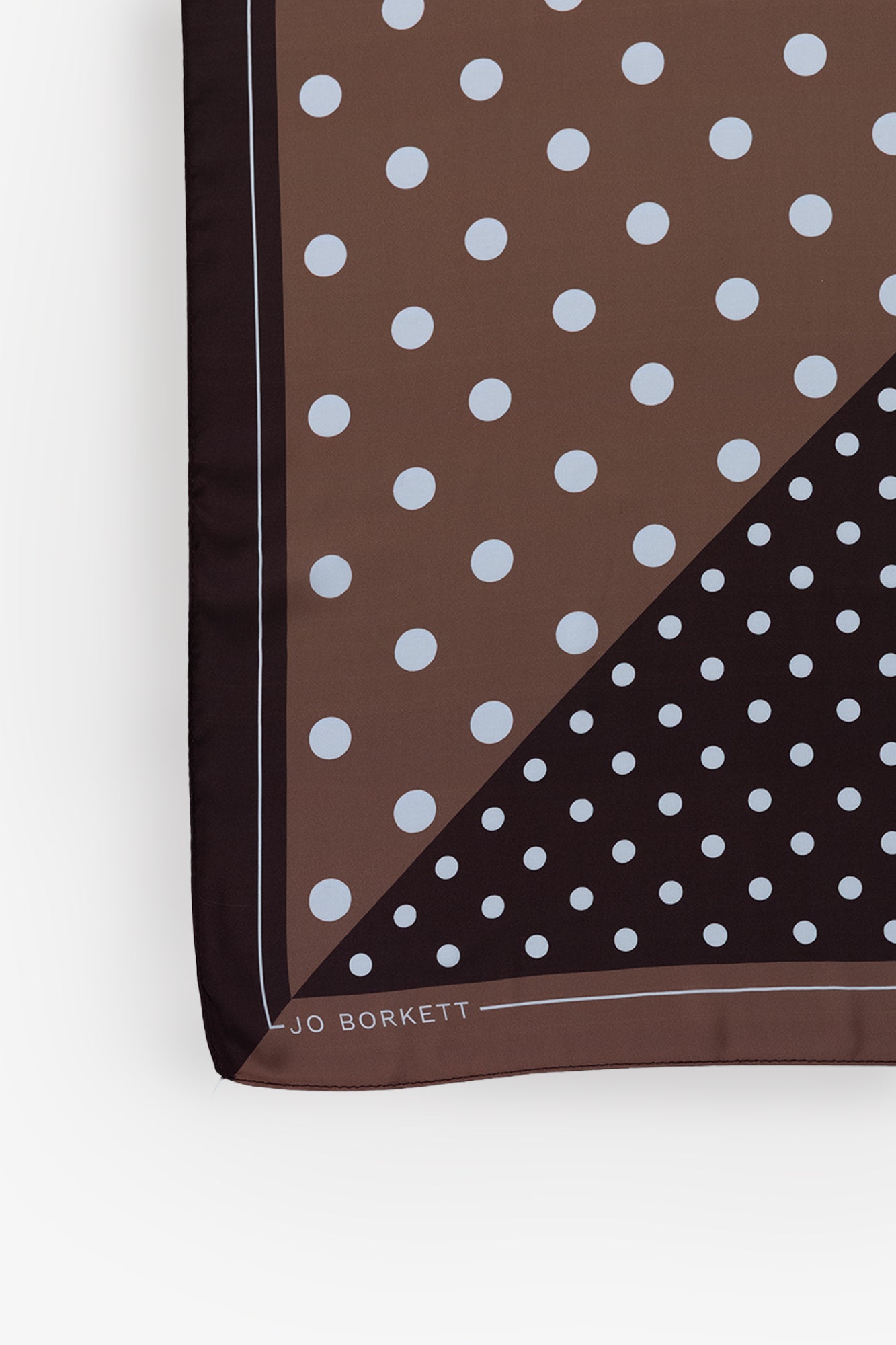 Silk Touch Deux Chocolat Neckerchief